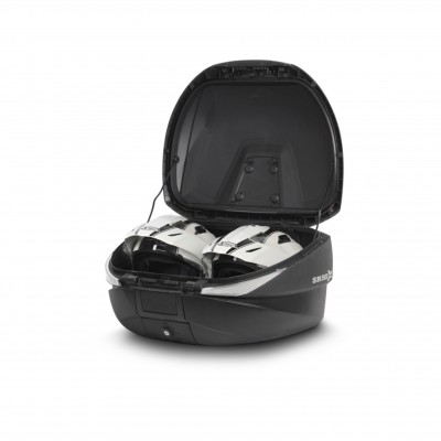 Кофр мото SHAD SH58 Carbon, 58 л. пластик