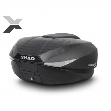 Кофр мото SHAD SH58 Carbon, 58 л. пластик