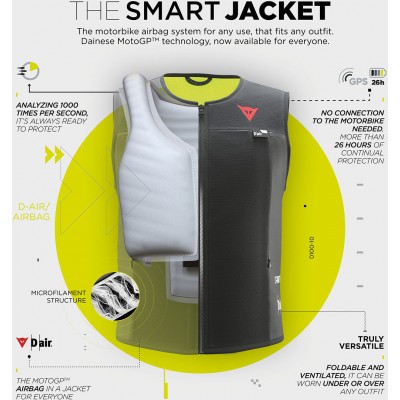 Жилет безопасности Dainese Smart 001 D-Air® Airbag