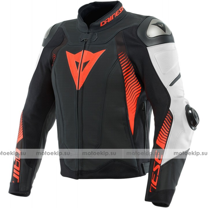 Dainese Super Speed 4 перфорированная кожаная куртка мотоцикла