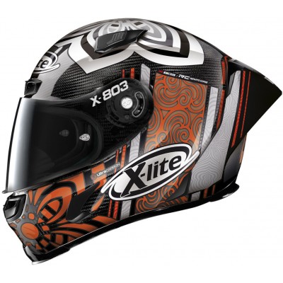 Шлем интеграл X-Lite X-803 RS Ultra Carbon Replica A. Canet 2023