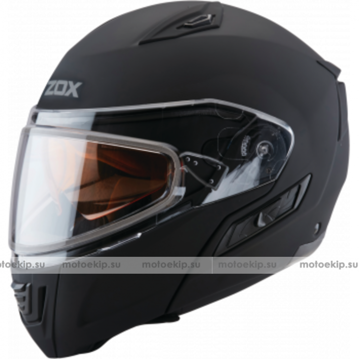 Шлем снегоходный ZOX Condor, стекло с электроподогревом, мат.
