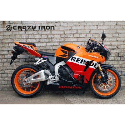 Дуги HONDA CBR600RR (без ABS) от `13- + Слайдеры на дуги