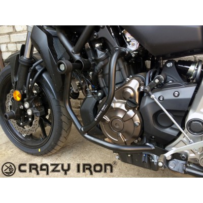 Дуги YAMAHA MT-07 + Слайдеры на дуги