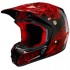 Шлем кроссовый FOX V3 Latinese Красный