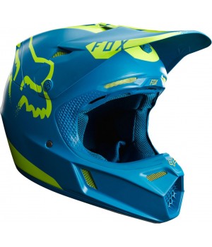 Шлем Fox V3 Limited Edition Teal Moth LE