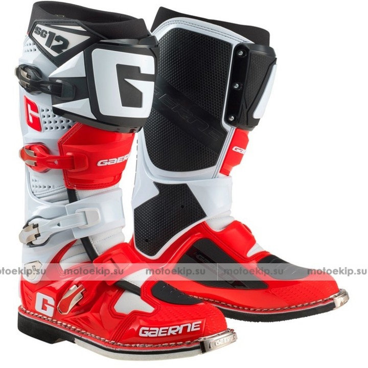 Ботинки Gaerne SG-12 Красный/Черный/Белый