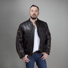 Мотокуртка кожаная Helstons Ace Fender