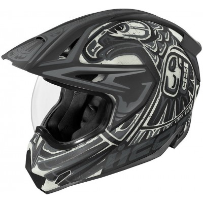 Шлем эндуро интеграл Icon Variant Pro Totem