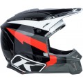 Шлем снегоходный Klim F3 Cross Red Lightning