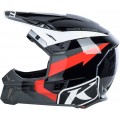 Шлем снегоходный Klim F3 Cross Red Lightning