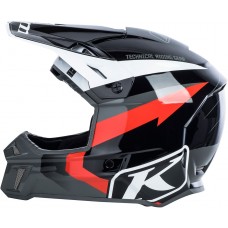 Шлем снегоходный Klim F3 Cross Red Lightning
