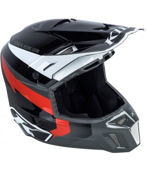 Шлем снегоходный Klim F3 Cross Red Lightning