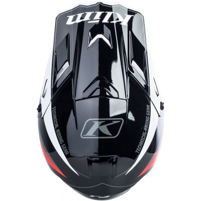 Шлем снегоходный Klim F3 Cross Red Lightning