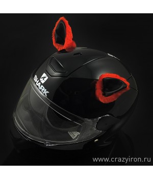 Ушки на шлем "Мотоушки Red Cat"