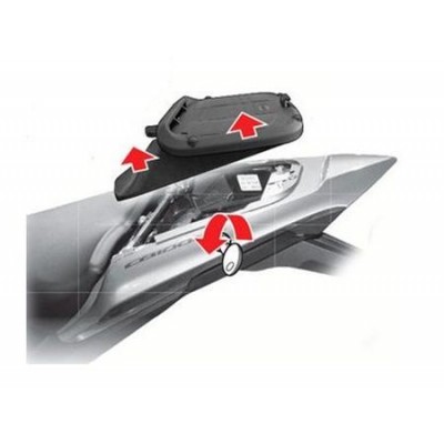 SHAD Крепление центрального кофра Honda CB1000R `09-`11