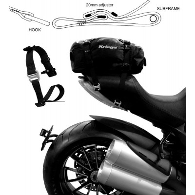 Kriega US Hook Straps x4