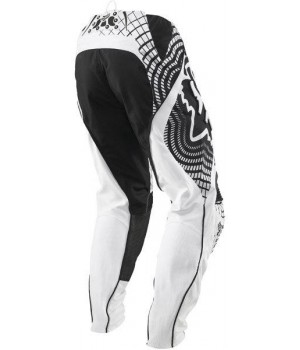 Штаны для мотокросса FOX 360 Print Pant Vortex белый/черный