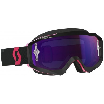 Очки для кросса Scott Hustle MX черный/Флуоресцентная розовая