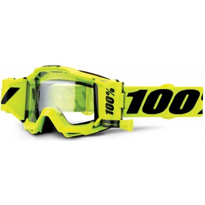 Очки для кросса 100% Accuri Forecast Fluo Yellow