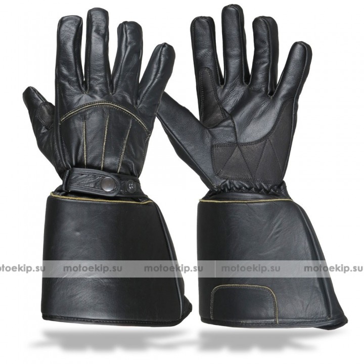Кожаные перчатки Sweep Mustang MK3 черный