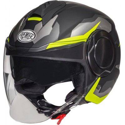 Шлем открытый Premier Cool BM Желтый Fluo