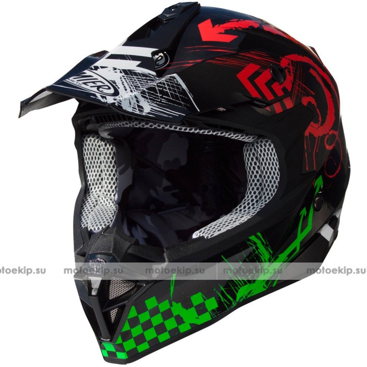 Шлем кроссовый Premier Exige RX9