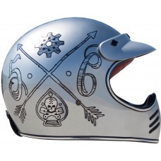 Шлем Premier Trophy MX NX Chromed