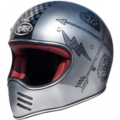 Шлем Premier Trophy MX NX Chromed