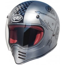 Шлем Premier Trophy MX NX Chromed