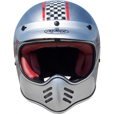Шлем Premier Trophy MX FL Chromed