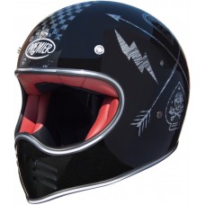 Шлем Premier Trophy MX NX Silver Chromed