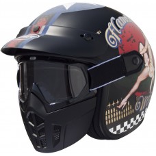 Шлем открытый Premier Vintage Mask Pin Up 9BM
