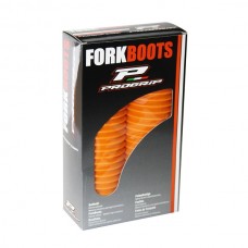 PROGRIP Защитные гофры перьев вилки FORK BOOTS 42/45мм, оранжевые