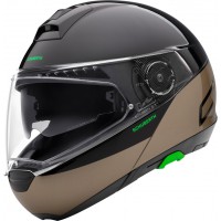 Шлем модуляр Schuberth C4 Pro Swipe Черный/Коричневый