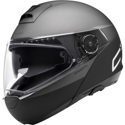 Шлем модуляр Schuberth C4 Pro Swipe Черный/Серый