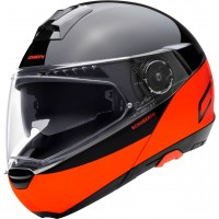 Шлем модуляр Schuberth C4 Pro Swipe Черный/Оранжевый