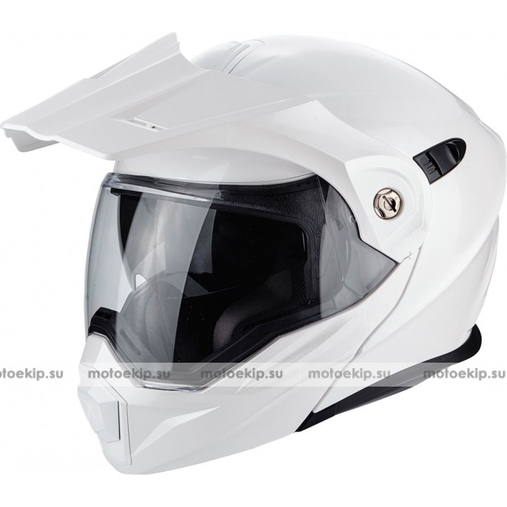 Шлем эндуро Scorpion ADX-1 Pearl White