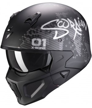Шлем открытый интеграл Scorpion Covert-X Xborg