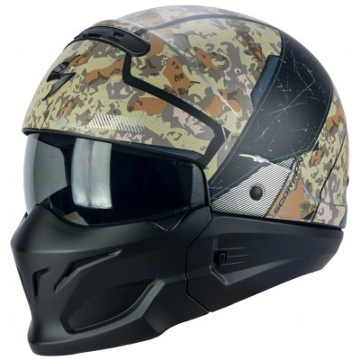 Шлем открытый интеграл Scorpion Exo Combat Opex