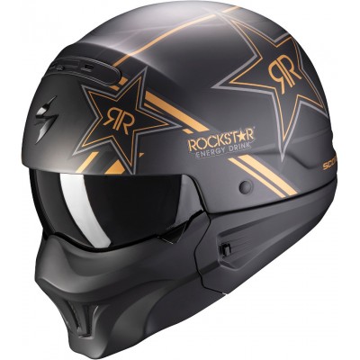 Шлем открытый интеграл Scorpion EXO-Combat Evo Rockstar