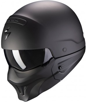 Шлем открытый интеграл Scorpion EXO-Combat Evo Solid Matt Black