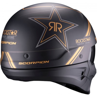 Шлем открытый интеграл Scorpion EXO-Combat Evo Rockstar