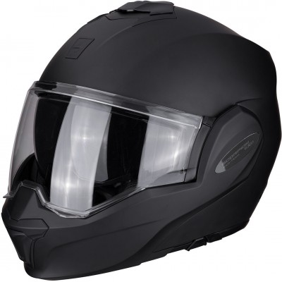 Шлем модуляр Scorpion EXO-Tech Evo Matt Black