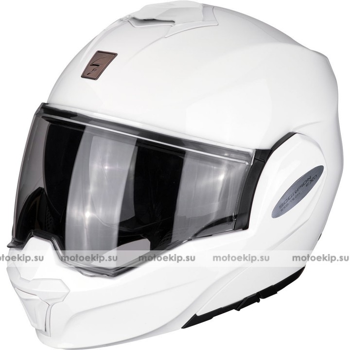 Шлем модуляр Scorpion EXO-Tech Evo White