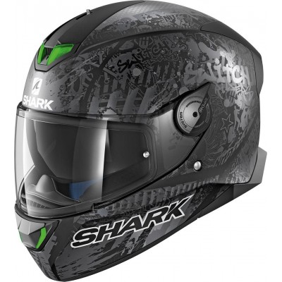 Шлем интеграл Shark Skwal II Switch Rider 2 Mat