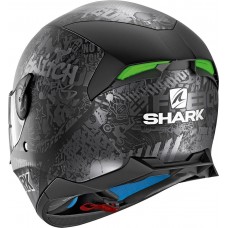 Шлем интеграл Shark Skwal II Switch Rider 2 Mat Шлем интеграл Shark Skwal II Switch Rider 2 Mat