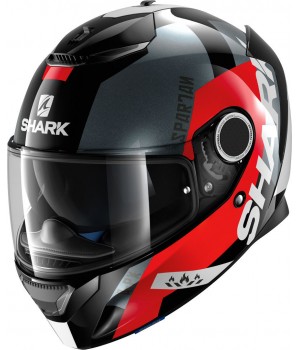 Шлем интеграл Shark Spartan Apics Fullface Helmet