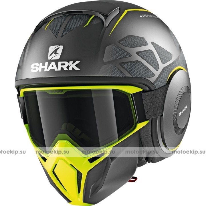Шлем открытый Shark Street-Drak Hurok Mat