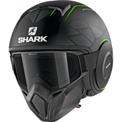 Шлем открытый Shark Street-Drak Hurok Mat